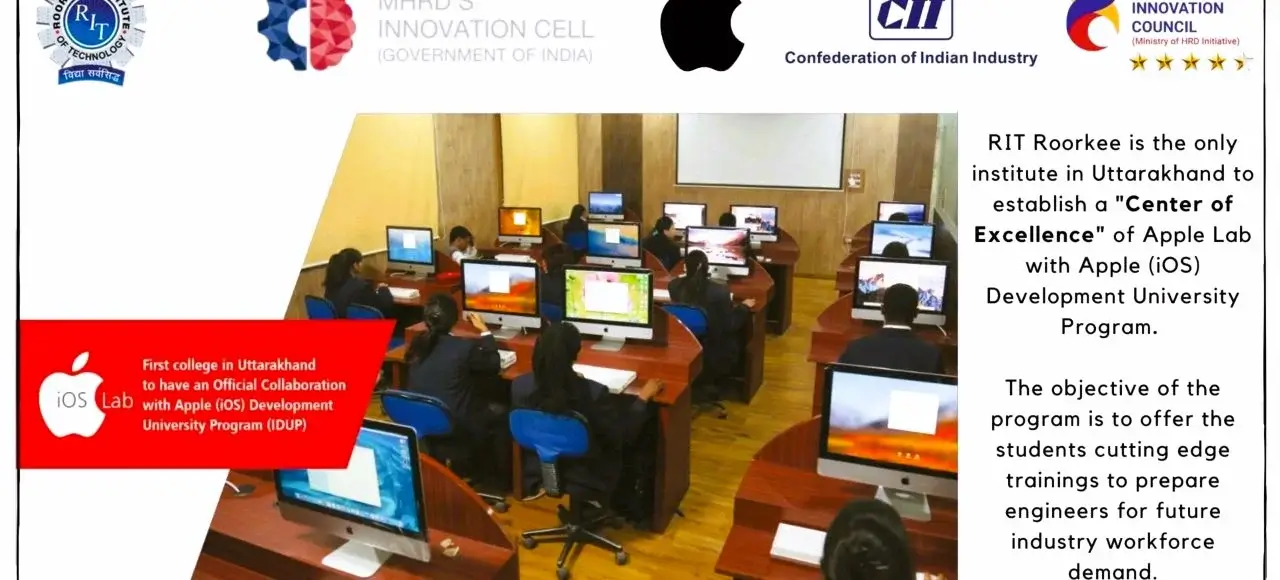 roorkee institute of technology apple lab-1